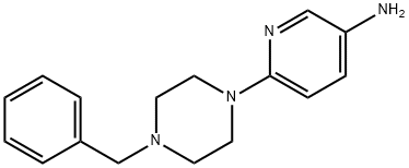 6-(4-Benzyl-1-piperazinyl)-3-pyridinylamine,381706-46-3,结构式