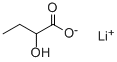 DL-2-ヒドロキシ酪酸リチウム 化学構造式