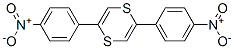 2,5-Di(4-nitrophenyl)-1,4-dithiin 结构式