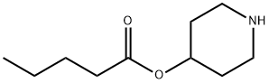 Pentanoic acid, 4-piperidinyl ester (9CI),381725-68-4,结构式