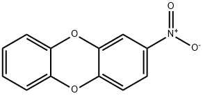 2-nitrodibenzo-4-dioxin Structure