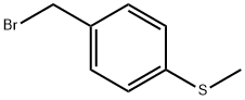 4-(メチルチオ)ベンジルブロミド 化学構造式