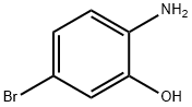 5-ブロモ-2-アミノフェノール 化学構造式