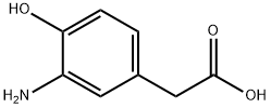 (3-amino-4-hydroxyphenyl)acetic acid,38196-08-6,结构式