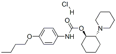 [(1R,2R)-2-(1-piperidyl)cyclohexyl] N-(4-butoxyphenyl)carbamate hydroc hloride 化学構造式