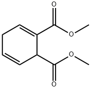2,5-シクロヘキサジエン-1,2-ジカルボン酸ジメチル 化学構造式