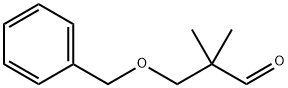 3-Benzyloxy-2,2-dimethylpropionaldehyde Struktur