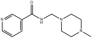 N-[(4-methylpiperazin-1-yl)methyl]pyridine-3-carboxamide Structure