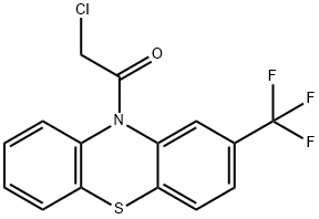 2-CHLORO-1-(2-TRIFLUOROMETHYL-PHENOTHIAZIN-10-YL)-ETHANONE|10-(氯乙酰基)-2-(三氟甲基)-10H-吩噻嗪