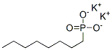 dipotassium octylphosphonate Structure