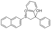 alpha-((2-Naphthylsulfinyl)methyl)benzhydrol,38226-54-9,结构式
