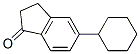 5-Cyclohexyl-1-indanone 结构式