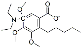 5-(N,N-diethylamino)pentyl-3,4,5-trimethoxybenzoate Structure