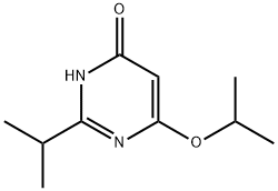 4(1H)-Pyrimidinone, 6-(1-methylethoxy)-2-(1-methylethyl)- (9CI) Structure