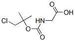 Glycine, N-[(2-chloro-1,1-dimethylethoxy)carbonyl]- (9CI) 结构式
