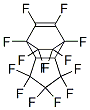 1,1,2,2,3,3,4,5,6,7,8,8,9,9-テトラデカフルオロ-2,3,3a,4,7,7a-ヘキサヒドロ-4,7-エタノ-1H-インデン 化学構造式