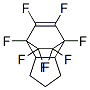 4,5,6,7,8,8,9,9-Octafluoro-2,3,3a,4,7,7a-hexahydro-4,7-ethano-1H-indene Structure