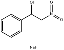 Benzenemethanol, a-(nitromethyl)-, sodium salt Structure