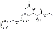 (αR,βS)-β-(AcetylaMino)-α-hydroxy-4-(phenylMethoxy)-benzenepropanoic Acid Ethyl Ester