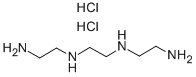 Triethylenetetramine Dihydrochloride Structure