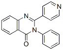 3-Phenyl-2-(4-pyridyl)-4(3H)-quinazolinone Structure