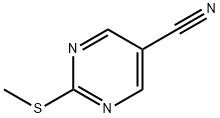 5-腈基-2-甲硫基嘧啶,38275-43-3,结构式