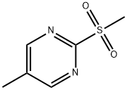 2-甲磺酰基-5-甲基嘧啶 结构式