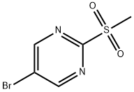 5-BROMO-2-METHANESULFONYL-PYRIMIDINE Structure