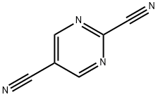 2,5-嘧啶二甲腈, 38275-58-0, 结构式