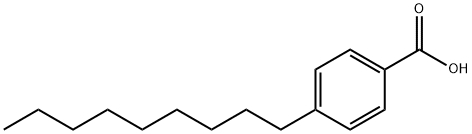 p-ノニル安息香酸 化学構造式