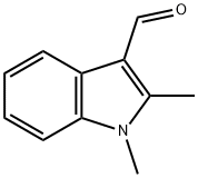 1,2-DIMETHYL-1H-INDOLE-3-CARBOXALDEHYDE Struktur