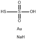 aurio sodium thiosulphate 结构式