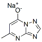 ナトリウム5-メチル[1,2,4]トリアゾロ[1,5-a]ピリミジン-7-オラート 化学構造式