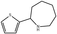 2-THIOPHEN-2-YL-AZEPANE Struktur