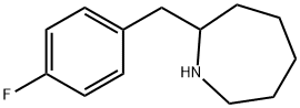 2-[(4-FLUOROPHENYL)METHYL]HEXAHYDRO-1H-AZEPINE Structure