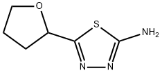 5-(噁戊环-2-基)-1,3,4-噻二唑-2-胺, 383131-87-1, 结构式