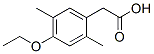 Benzeneacetic acid, 4-ethoxy-2,5-dimethyl- (9CI)|