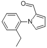 1-(2-ETHYLPHENYL)-1H-PYRROLE-2-CARBALDEHYDE Structure