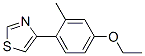 Thiazole, 4-(4-ethoxy-2-methylphenyl)- (9CI) Structure