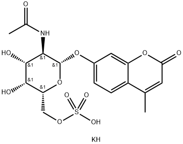 4-Methylumbelliferyl2-acetamido-2-deoxy-b-D-galactopyranoside6sulphatepotassiumsalt