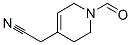 4-Pyridineacetonitrile, 1-formyl-1,2,3,6-tetrahydro- (9CI) Structure