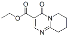 6,7,8,9-テトラヒドロ-4-オキソ-4H-ピリド[1,2-a]ピリミジン-3-カルボン酸エチル 化学構造式