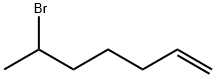6-ブロモ-1-ヘプテン 化学構造式