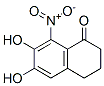 1(2H)-Naphthalenone, 3,4-dihydro-6,7-dihydroxy-8-nitro- (9CI) Structure