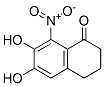 1(2H)-Naphthalenone, 3,4-dihydro-6,7-dihydroxy-8-nitro- (9CI) 结构式