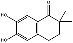 1(2H)-Naphthalenone, 3,4-dihydro-6,7-dihydroxy-2,2-dimethyl- (9CI),383382-77-2,结构式