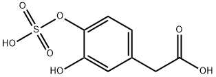 2-(3-hydroxy-4-sulfooxy-phenyl)acetic acid,38339-04-7,结构式