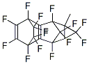 1,1,2,3,4,5,6,7,8,8,9,9,10,10-テトラデカフルオロ-1a,2,3,6,7,7a-ヘキサヒドロ-1a-メチル-3,6-エタノ-2,7-メタノ-1H-シクロプロパ[b]ナフタレン 化学構造式
