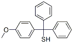 4-甲氧基-ALPHA,ALPHA-二苯基苯甲硫醇 结构式