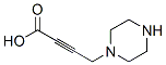 4-(1-Piperazinyl)-2-butynoic acid 结构式